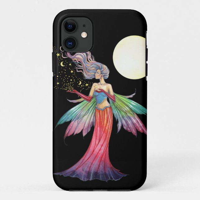 Star Gatherer Colourful Fairy Fantasy Case-Mate iPhone Case (Back)