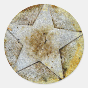 Star Gazer Classic Round Sticker