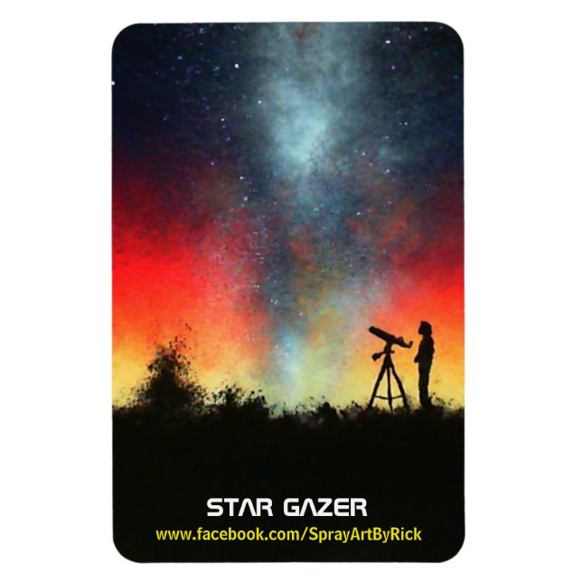 Star Gazer Magnet (Vertical)