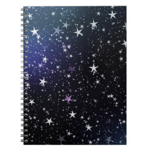 Star Gazer Nature Sky Space Peace Love Destiny Notebook