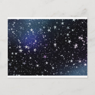 Star Gazer Nature Sky Space Peace Love Destiny Postcard