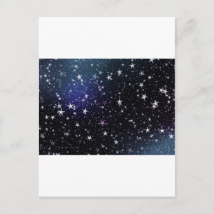 Star Gazer Nature Sky Space Peace Love Destiny Postcard