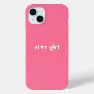 Star girl iPhone 15 mini case