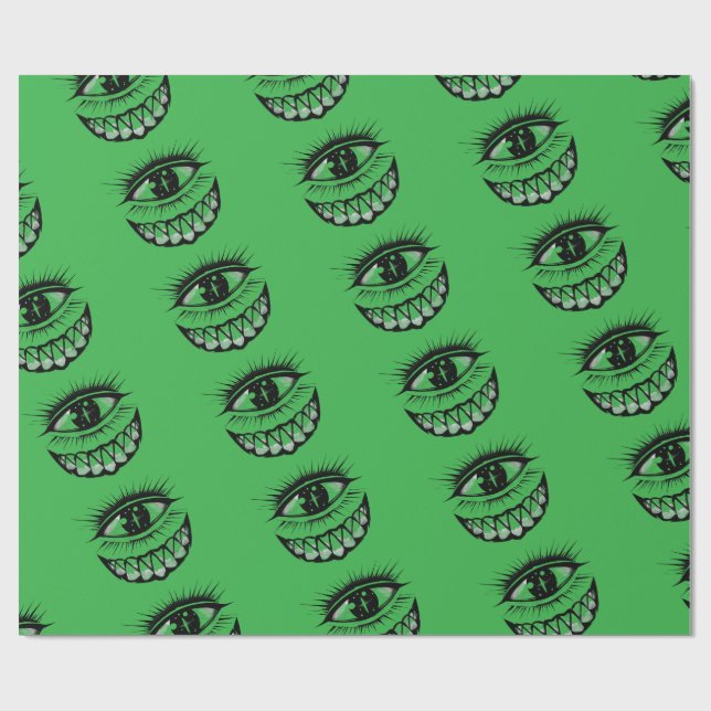 Star Gleam Cyclops  Wrapping Paper (Flat)