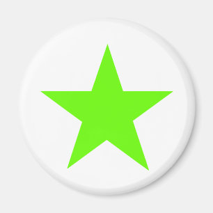 Star Green Light The MUSEUM Zazzle Gifts Magnet