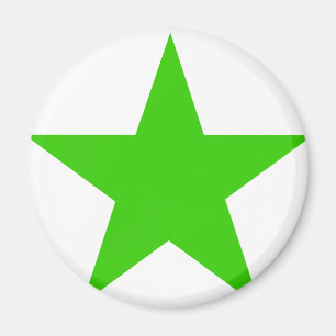 Star Green The MUSEUM Zazzle Gifts Magnet