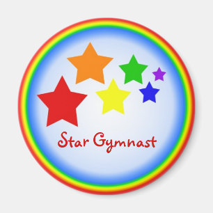 Star Gymnast Magnet