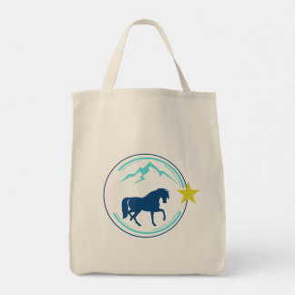 Star hourse tote bag