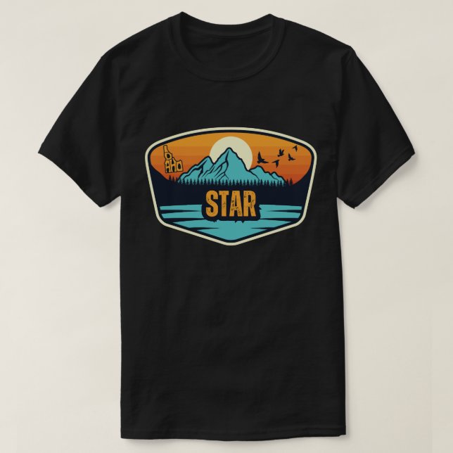 Star, Idaho T-Shirt (Design Front)