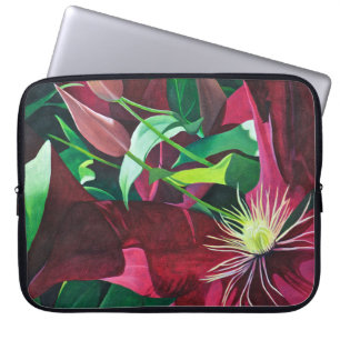 Star In The Garden Floral Collection Laptop Sleeve