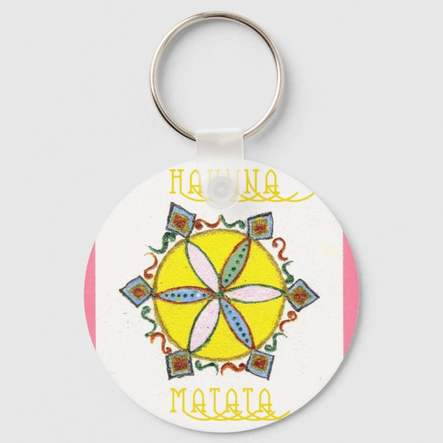 Star in the Making Hakuna Matata Key Ring (Front)