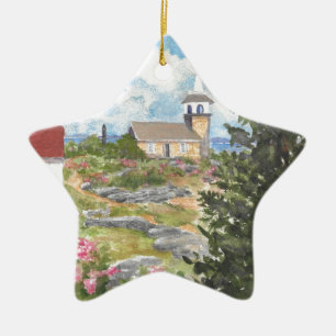 Star Island Isles of Shoals NH  Star Ornament