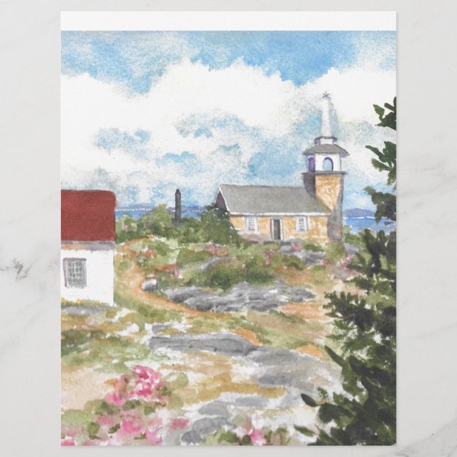 Star Island Stationary (Front)