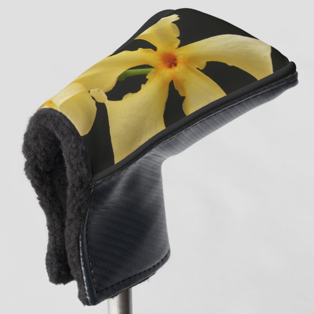 Star Jasmine Flower pccnm Golf Head Cover (3/4 Front)