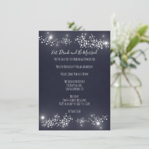 Star Light Rehearsal Dinner Invitation
