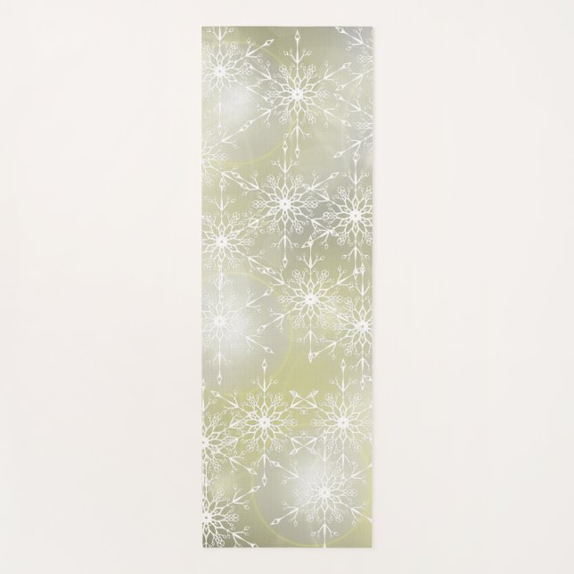star, light, shiny, bright, shine, glow, glitter, yoga mat (Front)