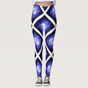 Star Light Star Bright Blue Leggings
