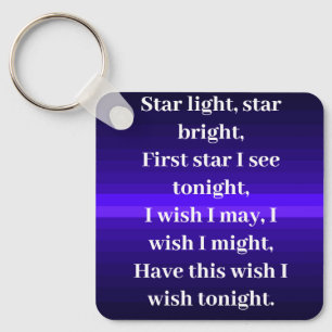Star Light Star Bright Keychain