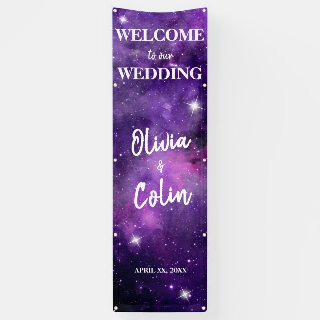 Star Light - Vertical Reception Banner (Vertical)