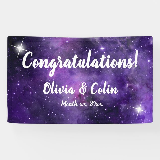Star Light - Wedding Banner (Horizontal)