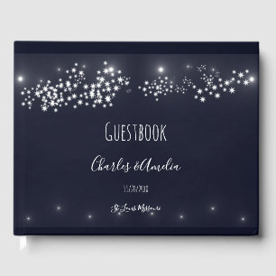 Star Light Wedding Guest Book