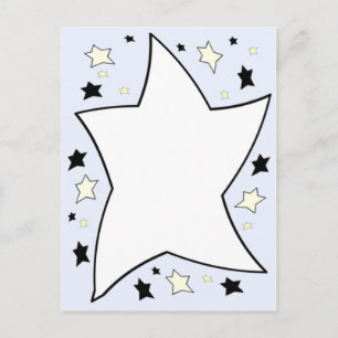 star lilac postcard