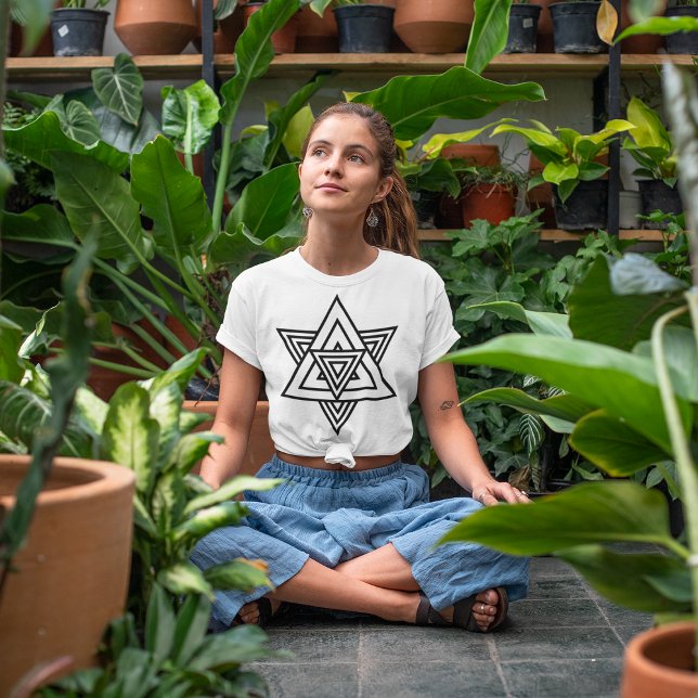 Star lines triangle  T-Shirt (Creator Uploaded)
