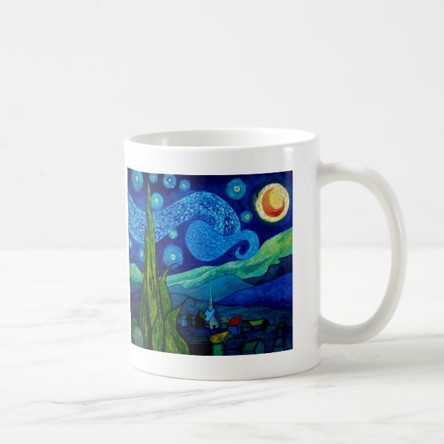 Star Lit Night Mug (Right)