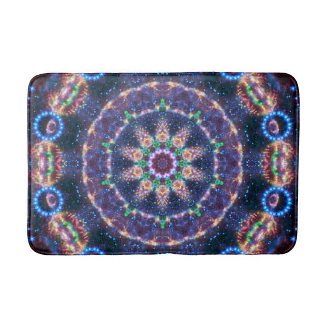 Star Magic Mandala Bath Mat (Front)