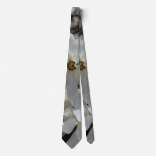 Star Magnolia Blooms Neck Tie