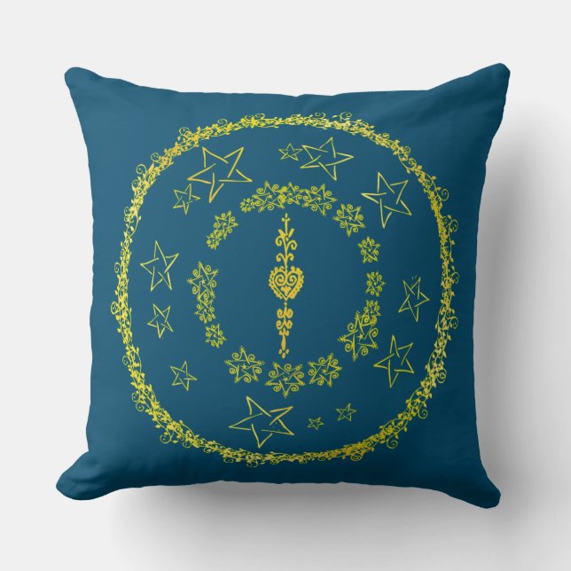 Star Mandala - Pillow (Front)