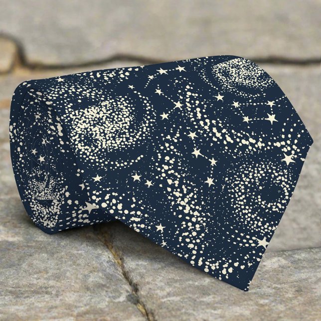 Star Map Constellations Symbol Spaceastrology Tie (Creator Uploaded)