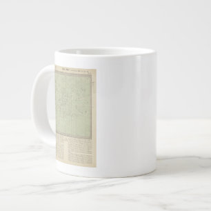 Star map large coffee mug
