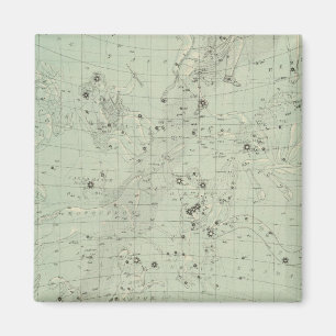 Star map magnet
