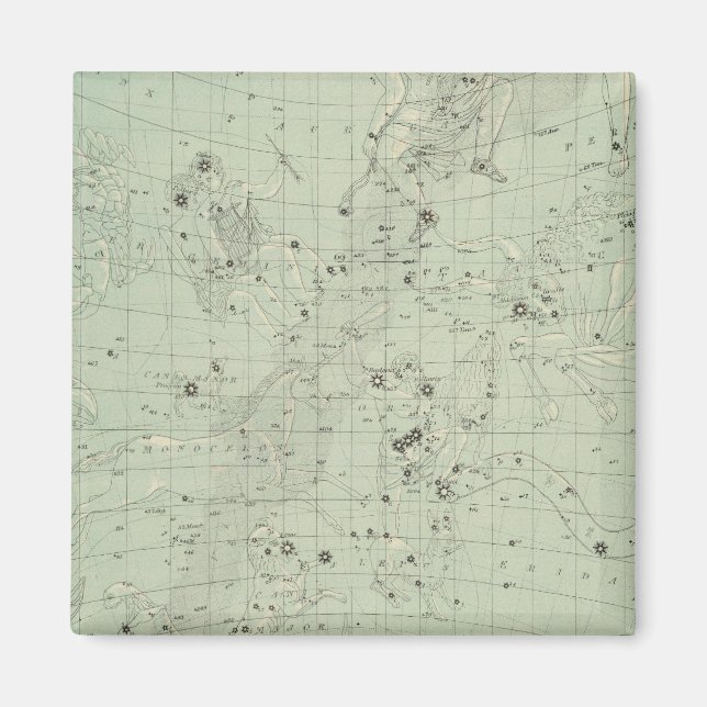 Star map magnet (Front)