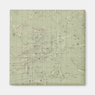 Star map magnet