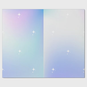 Star Mixed Colour Wrapping Paper