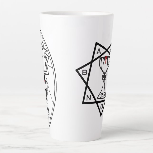 Star of Babalon Logo & Lamen Mug (Front)