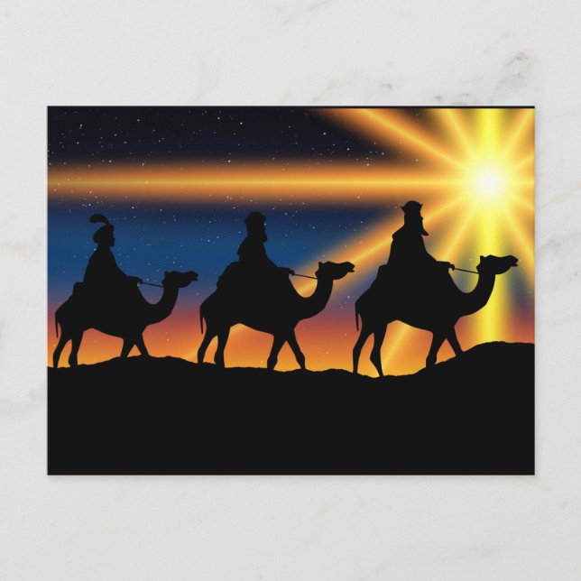 Star of Bethlehem - Birth of Christ Postcard (Front)