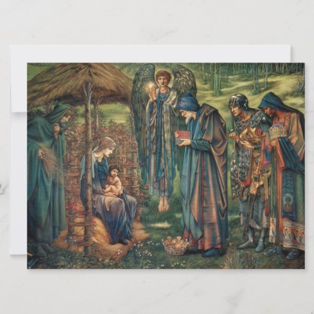 Star of Bethlehem (by Edward Burne-Jones) Card (Front)