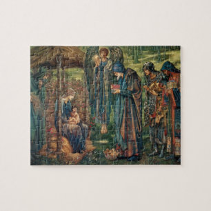 Star of Bethlehem (by Edward Burne-Jones) Jigsaw Puzzle