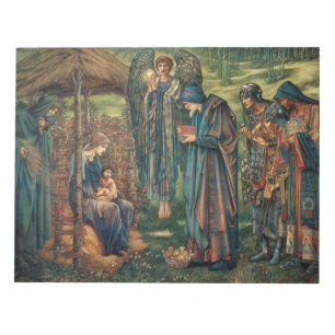 Star of Bethlehem (by Edward Burne-Jones) Notepad