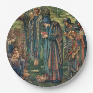 Star of Bethlehem (by Edward Burne-Jones) Paper Pl Plate