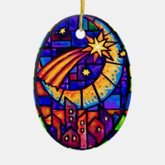 Star of Bethlehem Ceramic Tree Decoration