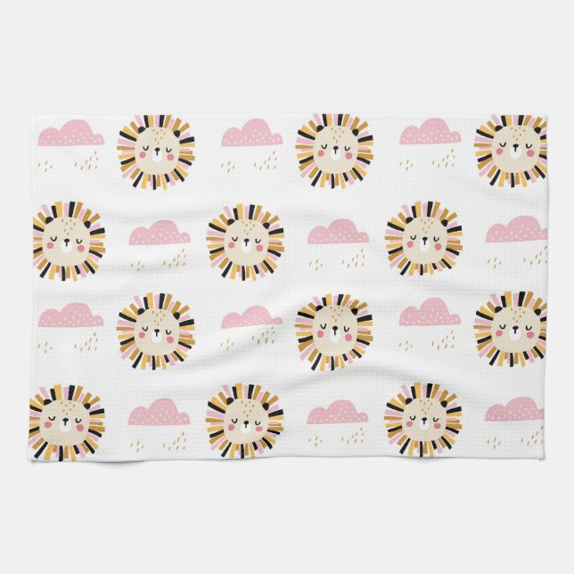 Star Of Bethlehem Flower Tea Towel (Horizontal)