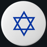 Star of David 6 Cm Round Badge<br><div class="desc">Showcase your heritage and faith with this Star of David Throw Pillow. Featuring a timeless and elegant design,  this decorative pillow adds a meaningful touch to any home,  office,  or sacred space. Perfect for Hanukkah,  Jewish holidays,  or as a thoughtful gift for loved ones.</div>