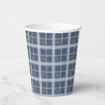 Star of David Blue Tartan