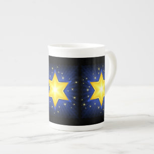 Star of David Bone China Mug
