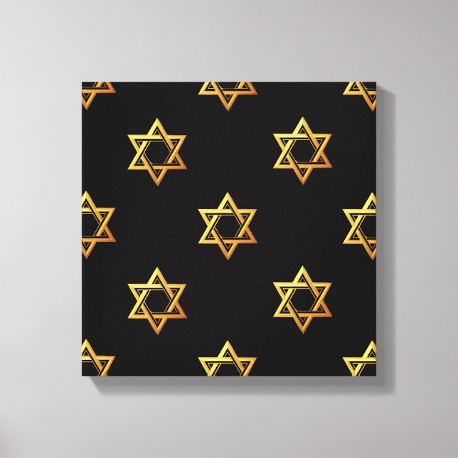 Star of David Canvas Print (Front)