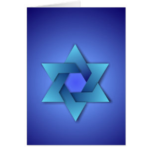 Star of David Card